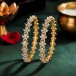 Arbor Petal Lab Grown Diamond Bangle featuring premium CVD diamonds for women