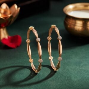 Constellation Circlet Lab Grown Diamond Bangle with sparkling CVD diamonds shown from front, side, top, and angled perspective.
