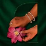 Sleek Rectangular Lab Grown Diamond Bangle | Modern CVD Diamond Designer Bangle for Women - Image 2