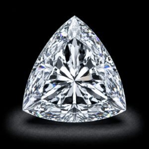 Trillion Cut Lab Grown Diamond | IGI Certified VVS Clarity Diamond