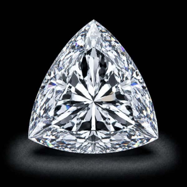 Trillion Cut Lab Grown Diamond | IGI Certified VVS Clarity Diamond