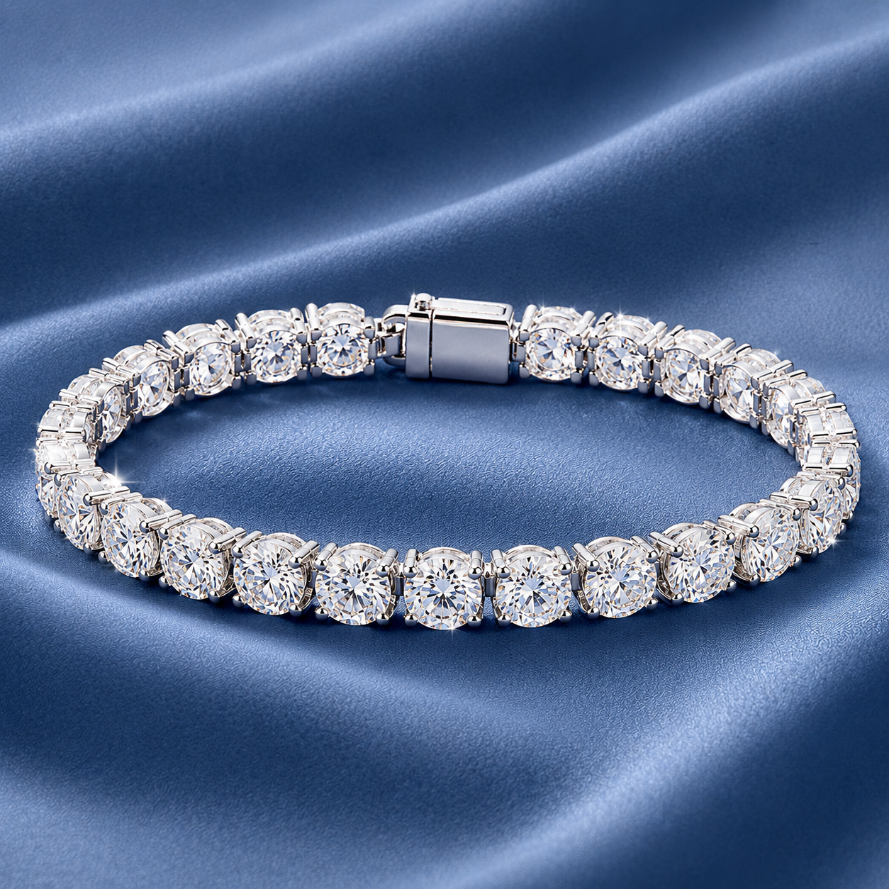CVD Diamond Bracelet with certified lab grown diamonds