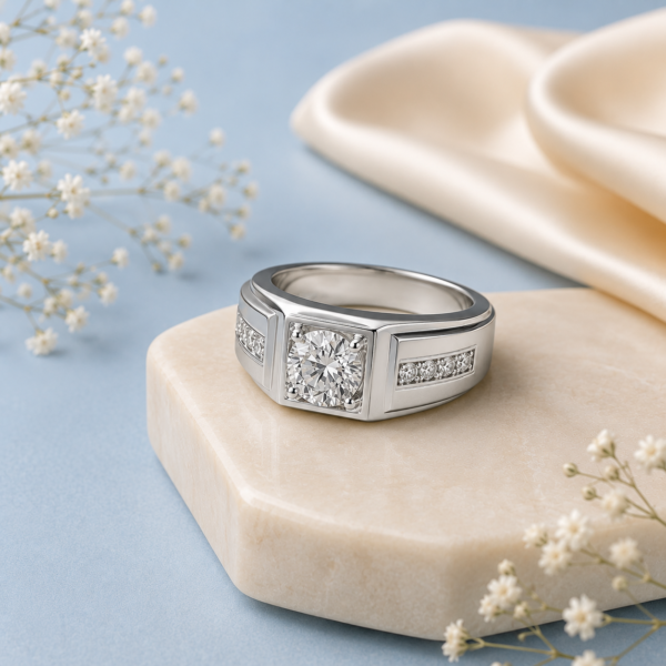 Lab grown diamond men’s rings collection of IGI certified stylish diamond rings for engagement, wedding and luxury men’s jewelry