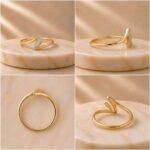 Halo Viora Lab Grown Diamond Ring displayed from front view, side view, top view, and angled perspective featuring a brilliant halo setting with premium lab grown diamonds.