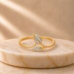Willow Spark Lab Grown Diamond Ring displayed from front view, side view, top view, and angled perspective featuring a nature-inspired willow design with brilliant lab grown diamonds.