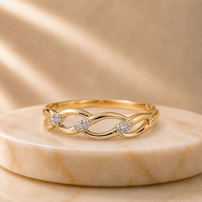 Everlume Lab Grown Diamond Ring Everlume Lab Grown Diamond Ring displayed from front view, side view, top view, and angled perspective with brilliant sparkling lab grown diamonds.
