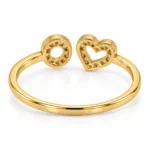 Infinity Love Adjustable Ring - Image 3