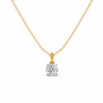 Lab Grown Diamond Solitaire Pendant for Women