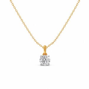 Lab Grown Diamond Solitaire Pendant for Women