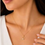 Heart Shape CVD Diamond Pendant in 18K Gold for Women - Image 2