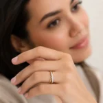 The Two Tone Infinity Diamond Crossover Ring combines contemporary style with timeless symbolism. Designed with an elegant infinity crossover pattern, this ring features brilliant lab-grown diamonds set in a luxurious two-tone gold finish. The intertwined design represents everlasting love, unity, and commitment, making it an ideal choice for anniversaries, engagements, promises, or everyday luxury. Crafted with precision and exceptional attention to detail, this sophisticated diamond ring offers a perfect balance of brilliance, comfort, and modern elegance.