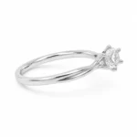 Classic Twist Lab Grown Diamond Ring - Image 4