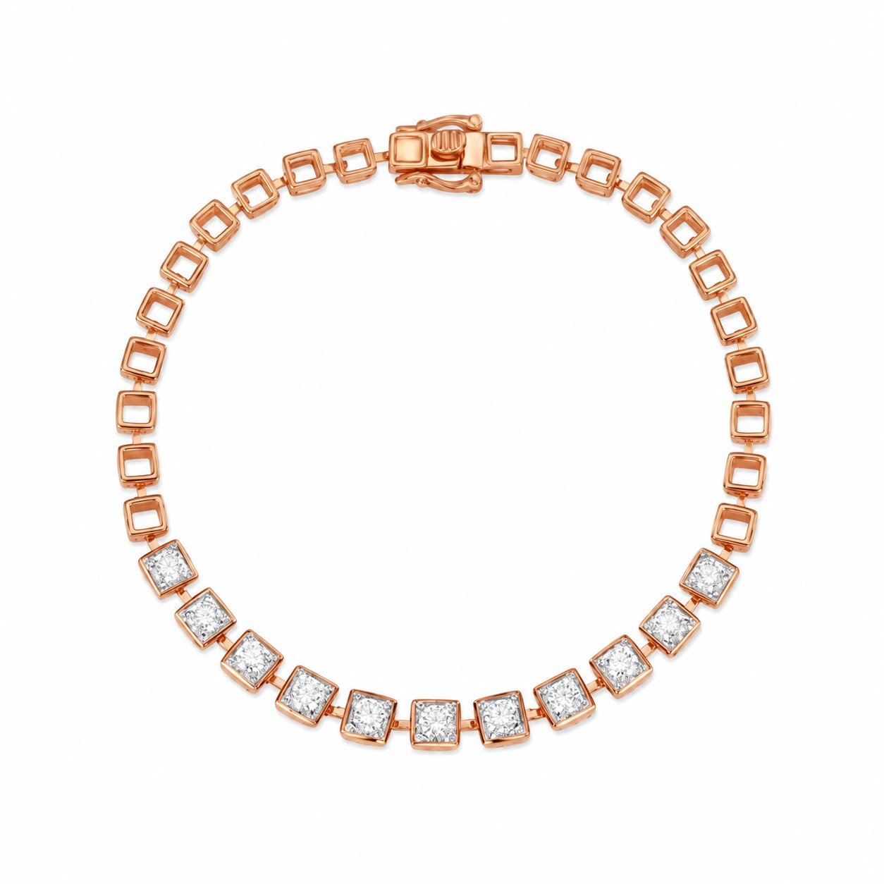 18K Gold Eloria Lab-Grown Diamond Tennis Bracelet for Women 18K Gold Eloria Lab-Grown Diamond Tennis Bracelet