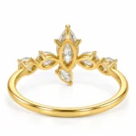 Meadow Marquise Lab Grown Diamond Ring | 18K Gold Ring - Image 3
