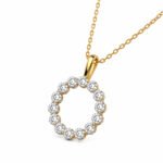 Circular Diamond Pendant for Women - Image 7