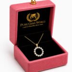 Circular Diamond Pendant for Women - Image 9