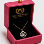 Beautiful Floral Lab Grown Diamond Pendant in 18K Gold for Women - Image 6