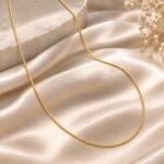 Elegant 18K Gold Chain for Women – Ultra-Sleek Minimal Design for Timeless Everyday Luxury - Image 3