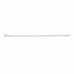18K Rose Gold Blossom Lab Grown Diamond Tennis Bracelet for Women