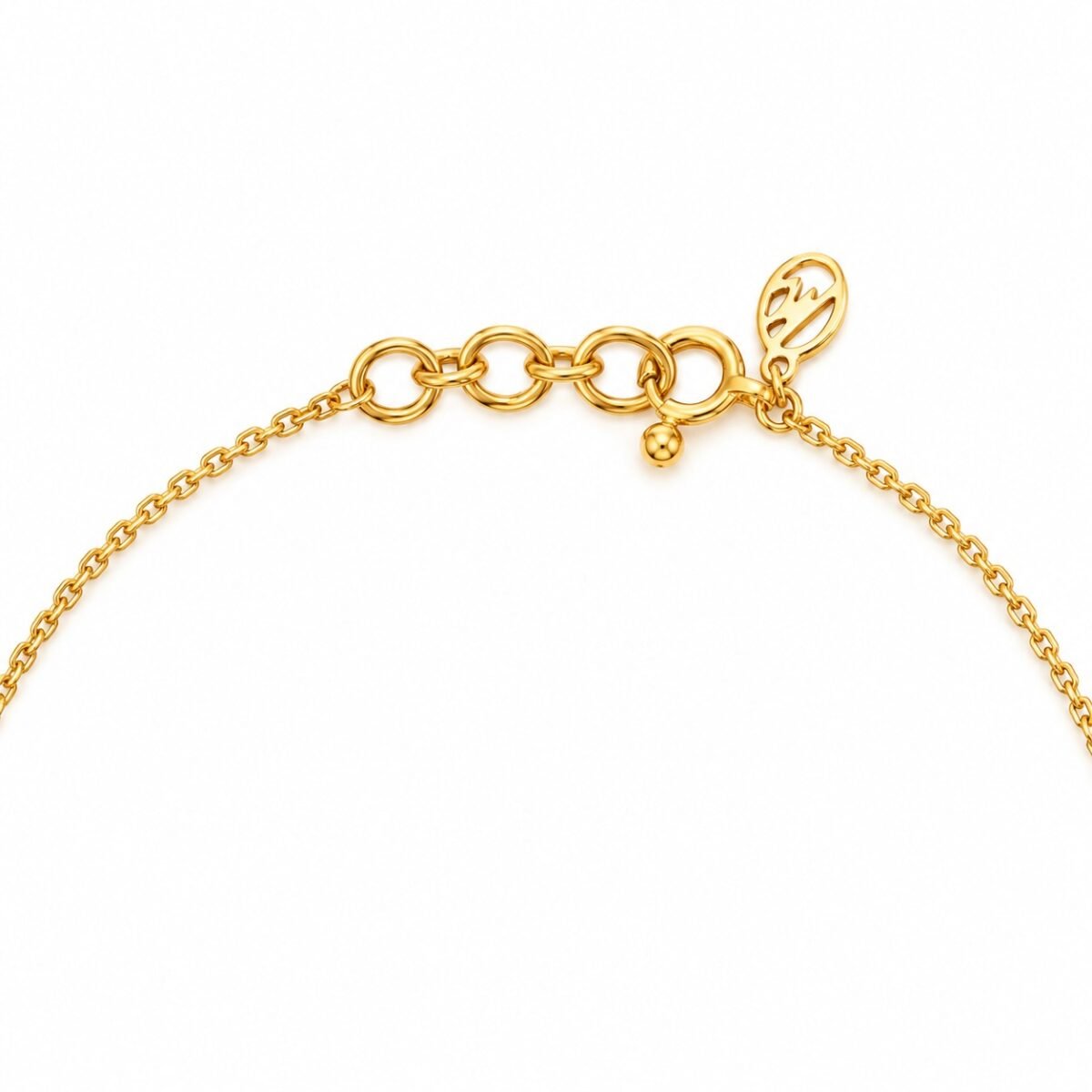 18K Gold Flower Cluster Lab Grown Diamond Bracelet for Women