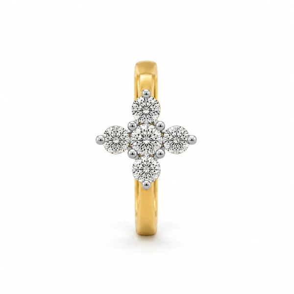 Aurelia Floral Lab Grown Diamond Ring | Pure Gems World