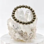 Natural Crystal Bracelet Combo Set of 3 – Amethyst, Pyrite & Black Tourmaline with Free Selenite Plate - Image 10