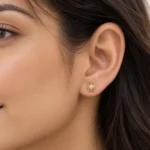 Timeless Oval Diamond Stud (Earrings) for Women – Elegant Lab Grown Diamond in 18K Gold - Image 5