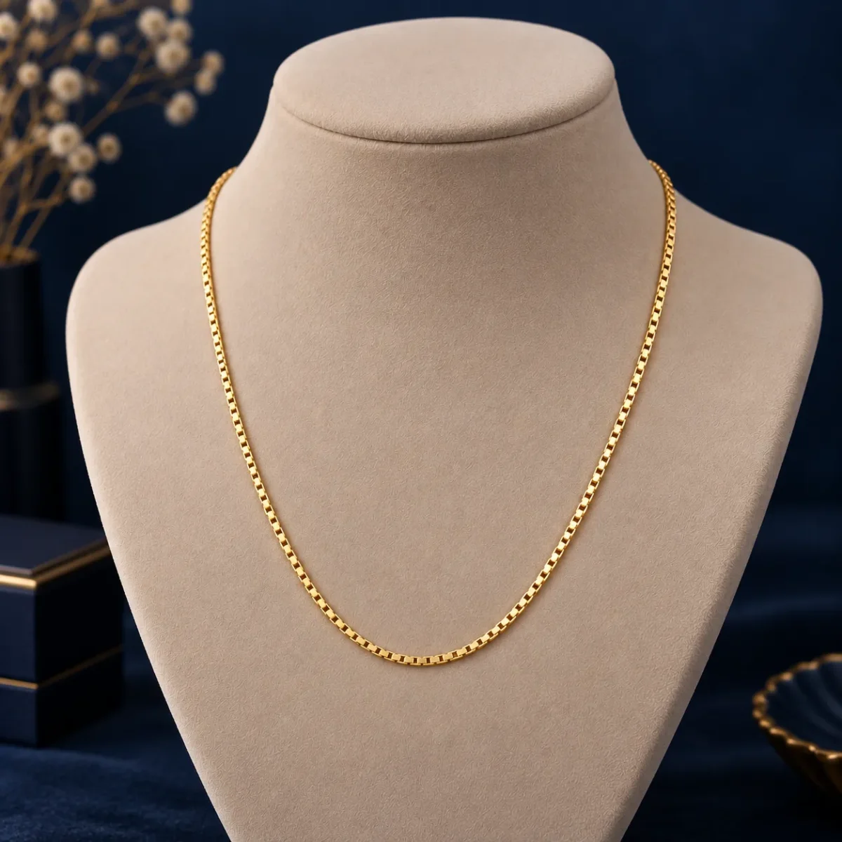 Luxury 18K Gold Chain for Women – Elegant Minimal Design for Everyday Styling - Image 2