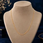 Elegant 18K Gold Chain for Women – Refined Woven Design for Timeless Everyday Style - Image 2