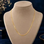 Luxur 18K Gold Chain for Women – Sleek Geometric Design for Timeless Everyday Style - Image 2