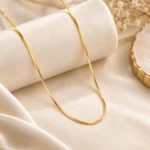 Luxur 18K Gold Chain for Women – Sleek Geometric Design for Timeless Everyday Style - Image 3