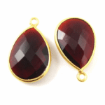 Pear Shape Garnet January Birthstone Gemstone Pendant (1piece)