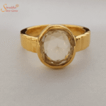 Natural and Certified Citrine Ring