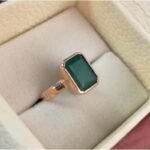 100% Natural And Certified Emerald (Panna) Ring