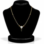 18K Gold Solitaire Lab Grown Diamond Mangalsutra - Image 5