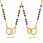 18K Gold Eternal Bond Lab-Grown Diamond Mangalsutra with 0.27 Carat Diamonds