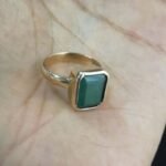 100% Natural And Certified Emerald (Panna) Ring - Image 2
