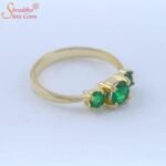 Natural And Certified Emerald (Panna) Gemstone Ring - Image 4