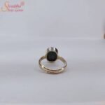 Adjustable Emerald Gemstone Ring - Image 4