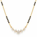Floral Lab Grown Diamond Mangalsutra