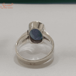 Natural Iolite Gemstone Ring in Sterling Silver - Image 4