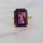 Certified Purple Amethyst Ring - Image 4
