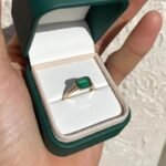 Natural & Certified Emerald Ring in Panchdhatu - Image 6