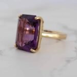 Certified Purple Amethyst Ring - Image 5