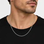 925 Sterling Silver Hallmarked Box Link Chain for Women & Men - Image 4