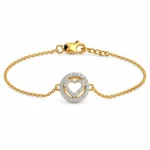 18K Gold Eternal Love Lab-Grown Diamond Tennis Bracelet for Women