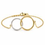 18K Gold Eternal Orbit Lab-Grown Diamond Tennis Bracelet for Women