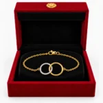 18K Gold Eternal Orbit Lab-Grown Diamond Tennis Bracelet for Women
