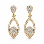 1.92 Carat Marquise Shape Lab Grown Diamond Earrings for Women