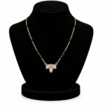 18K Gold Marquise Lab-Grown Diamond Mangalsutra - Image 5